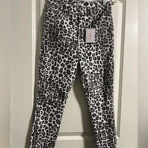 Good American Leopard Jeans